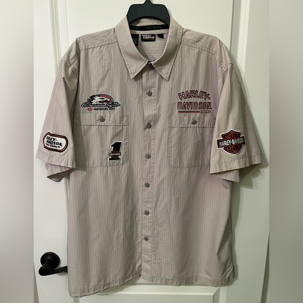 Harley Davidson Button Up Men’s Shirt
